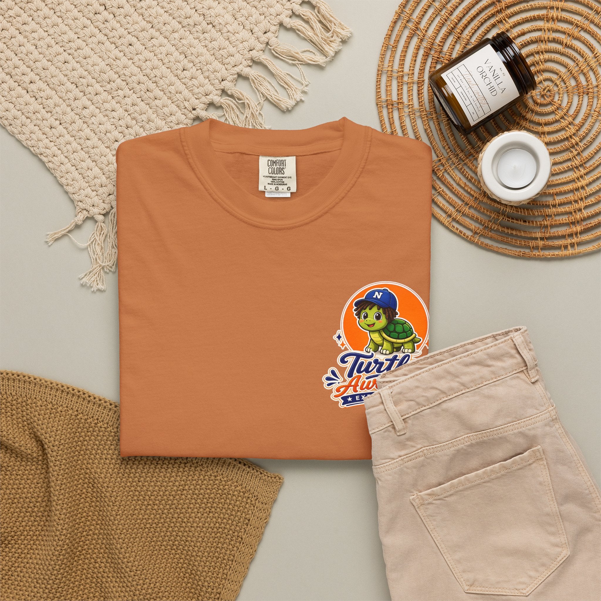 "Turtley Awesome" Turtle Graphic Tee