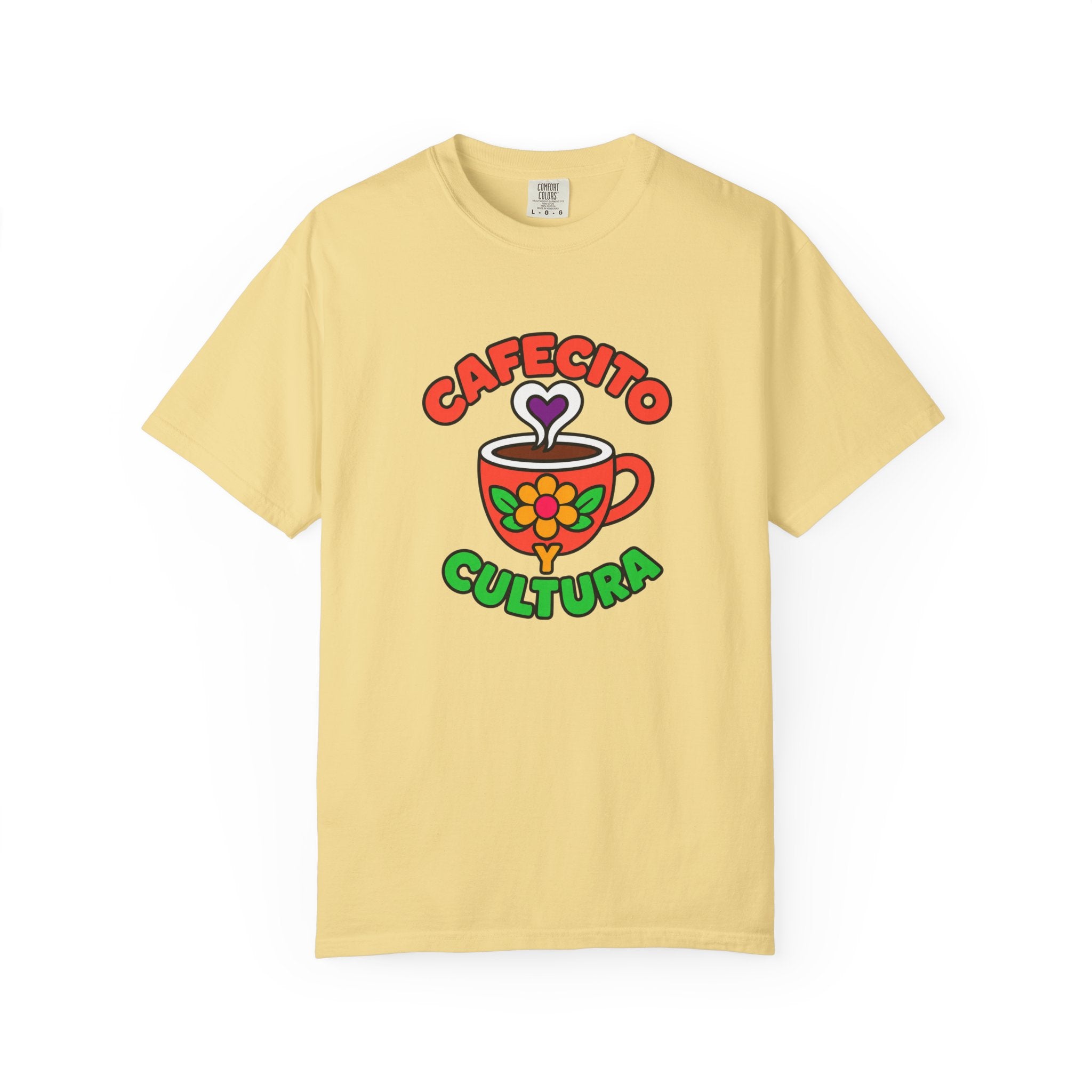 Cafecito Y Cultura Heavyweight Tee ☕🌼