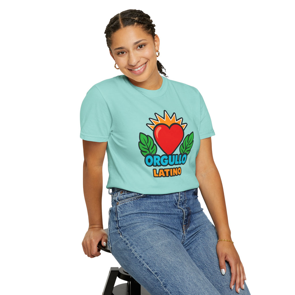 Orgullo Latino Heritage Heavyweight Tee ❤️🌿