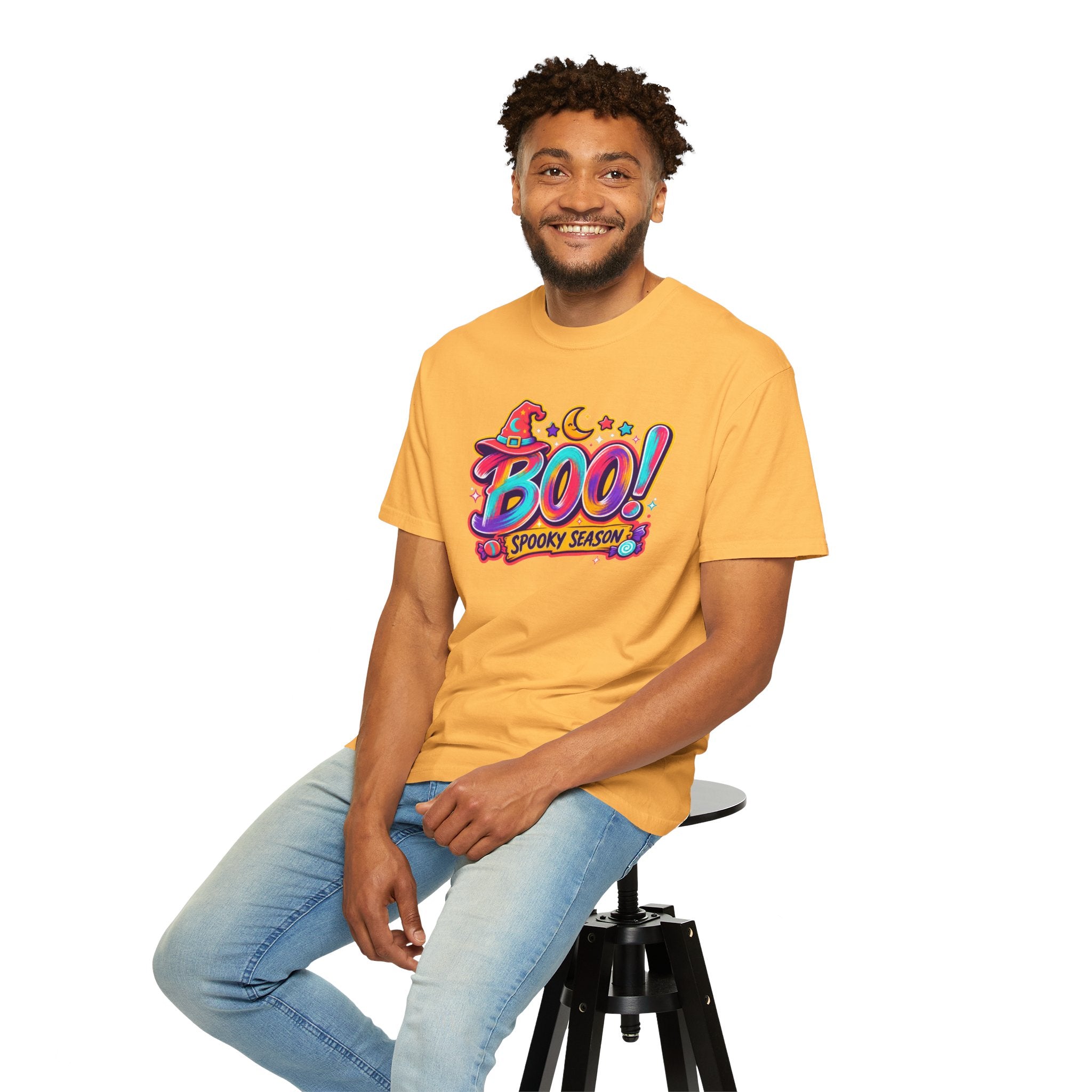 BOO! Spooky Season Heavyweight Tee 🎃✨