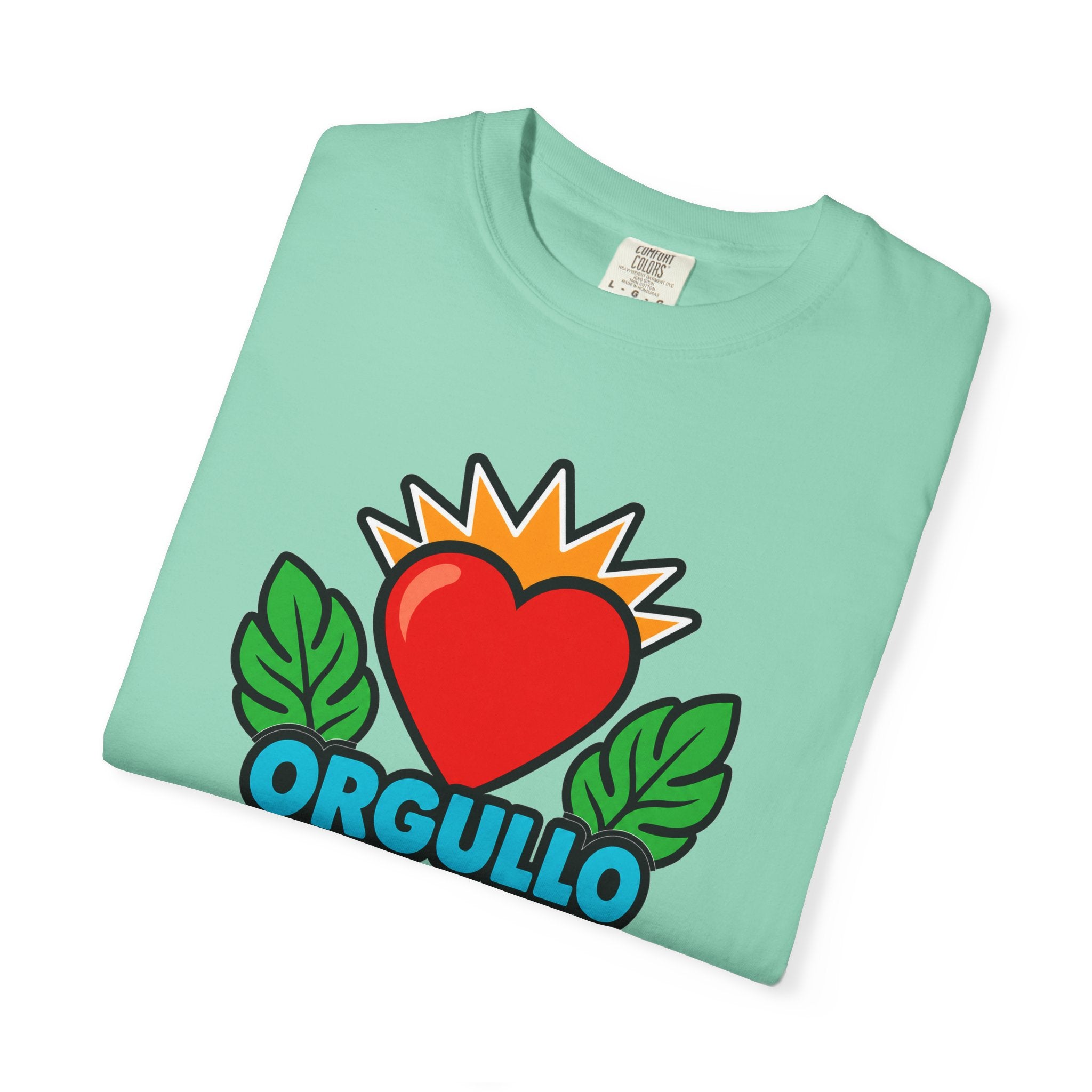 Orgullo Latino Heritage Heavyweight Tee ❤️🌿