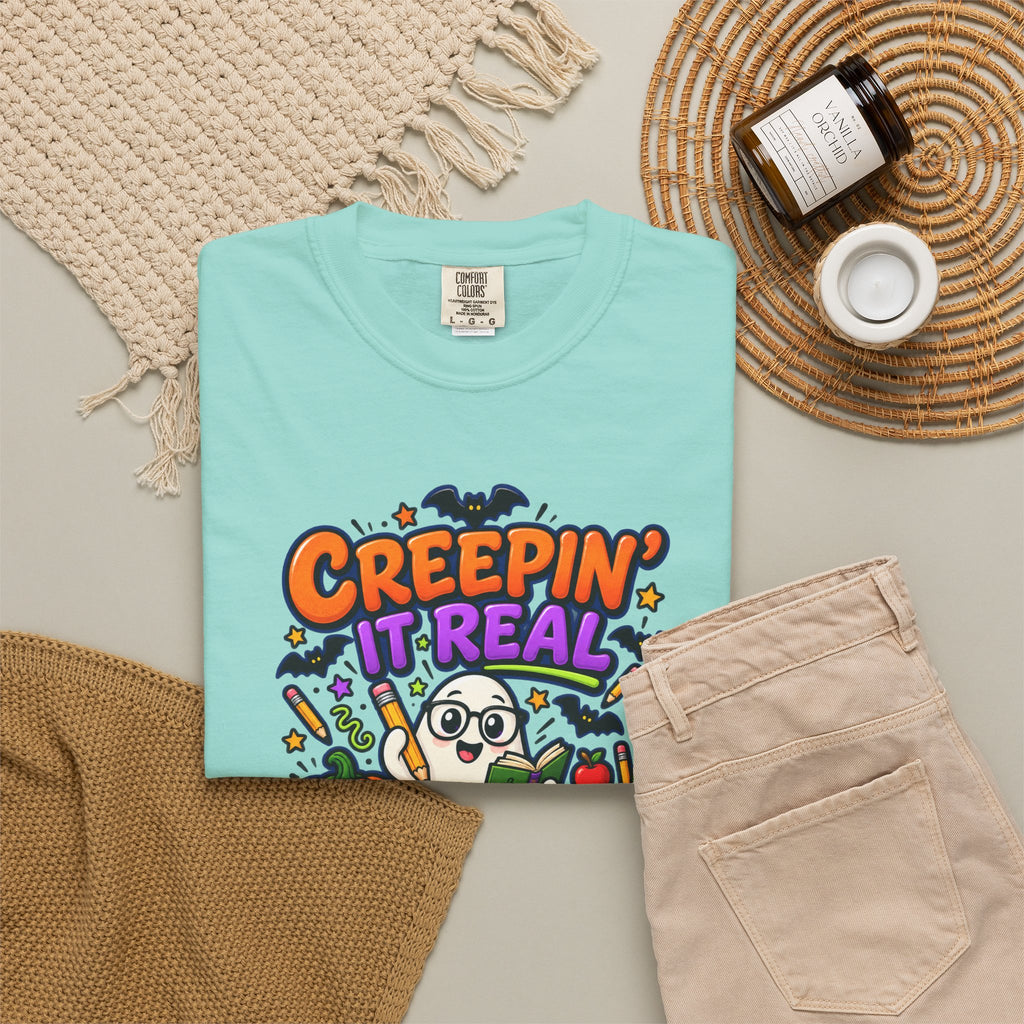 Creepin' It Real in the Classroom Halloween T-Shirt