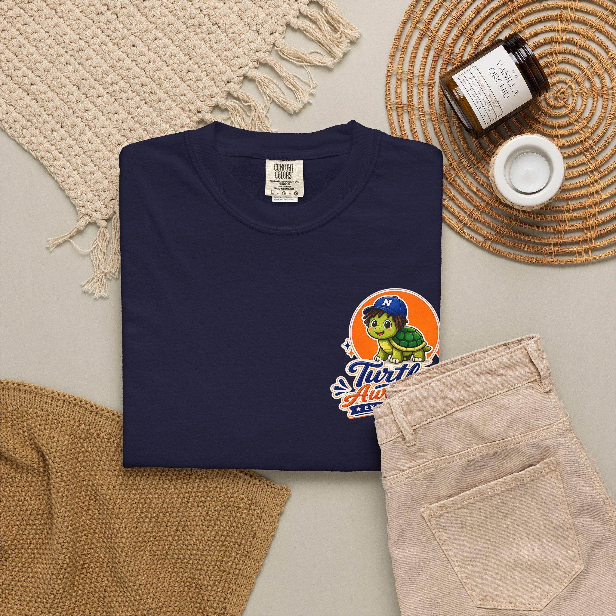 "Turtley Awesome" Turtle Graphic Tee