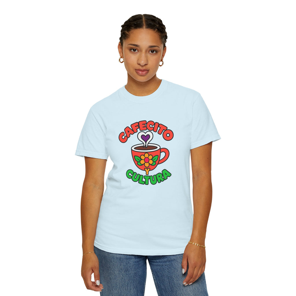 Cafecito Y Cultura Heavyweight Tee ☕🌼