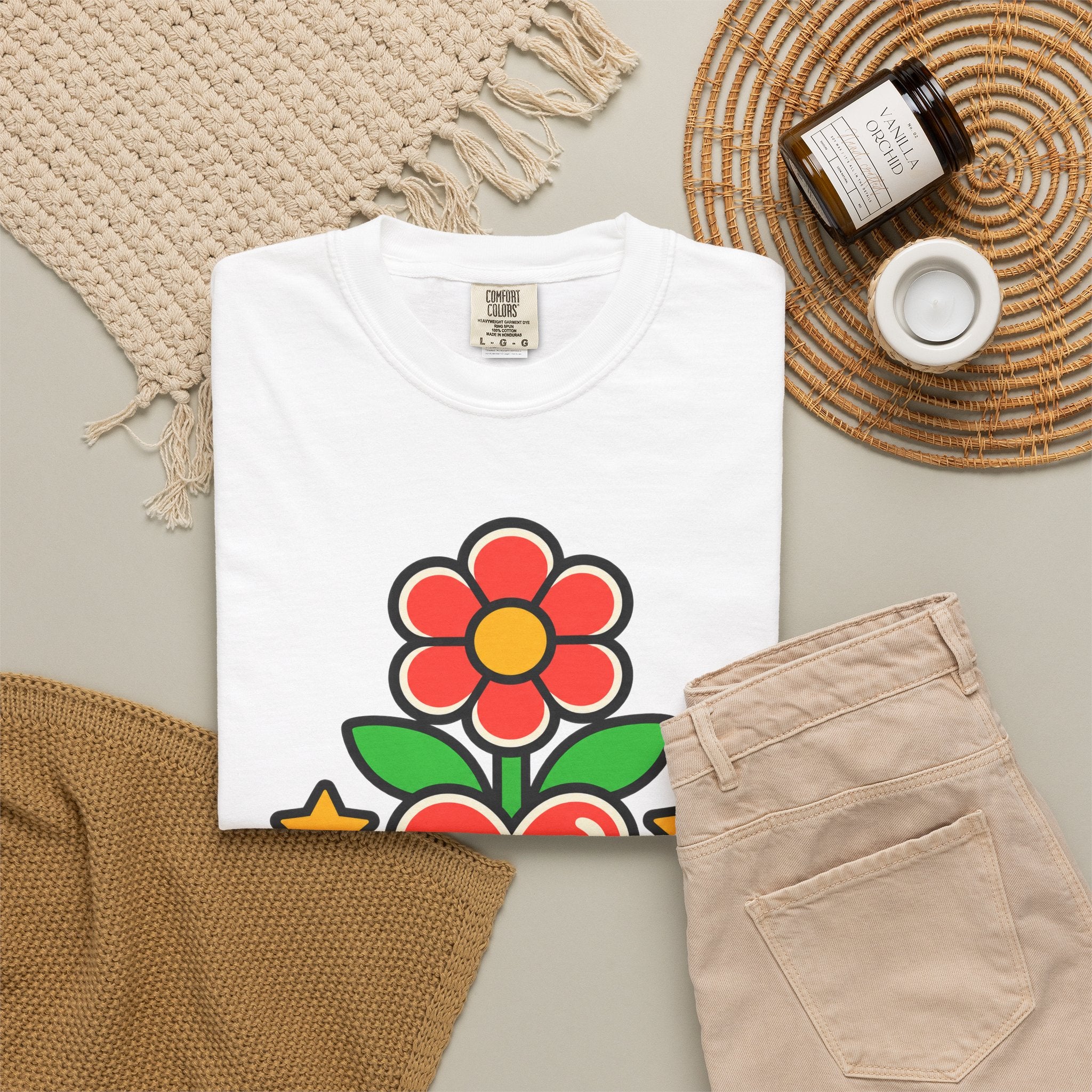 Mi Cultura Latino Heritage Heavyweight Tee 🌺❤️