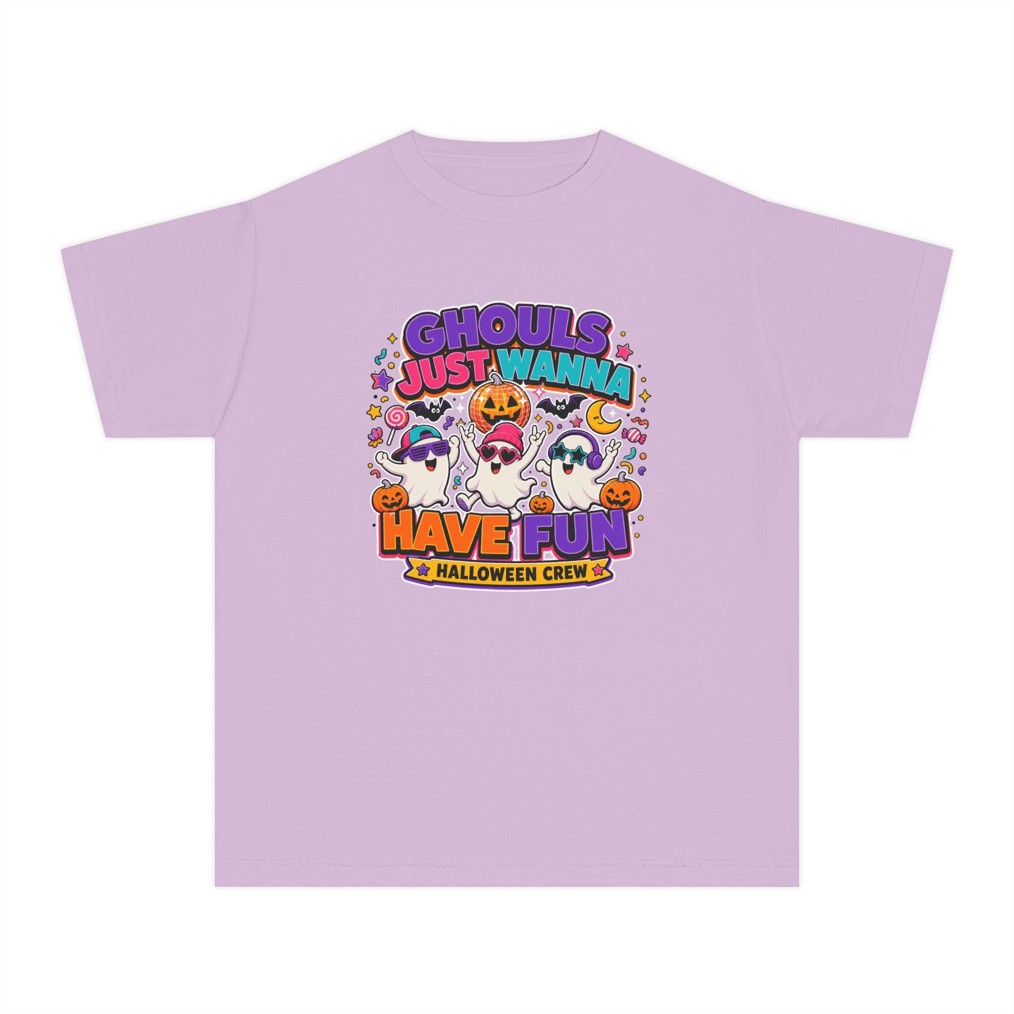 Ghouls Just Wanna Have Fun Youth Halloween Tee 🎃👻