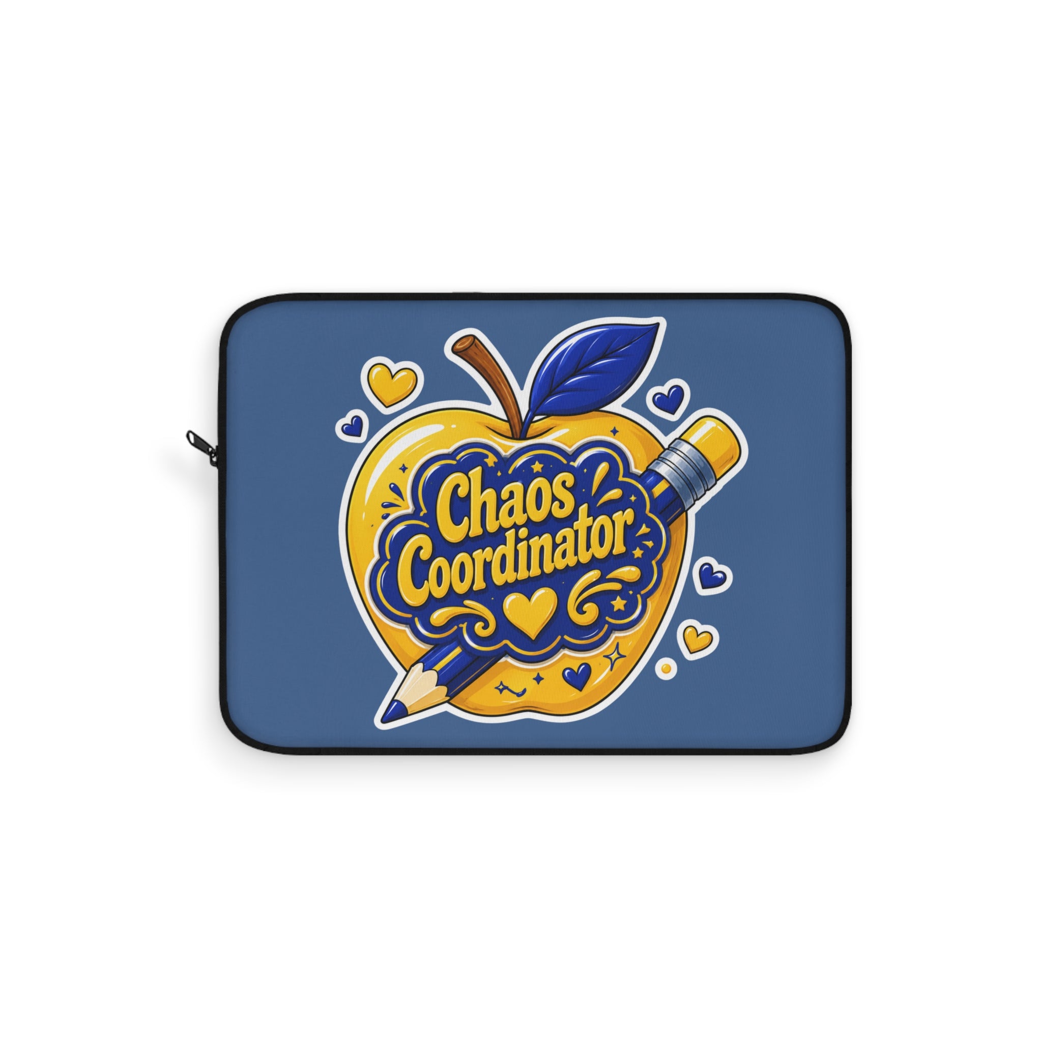 Chaos Coordinator - Vibrant Blue Apple Laptop & iPad Sleeve
