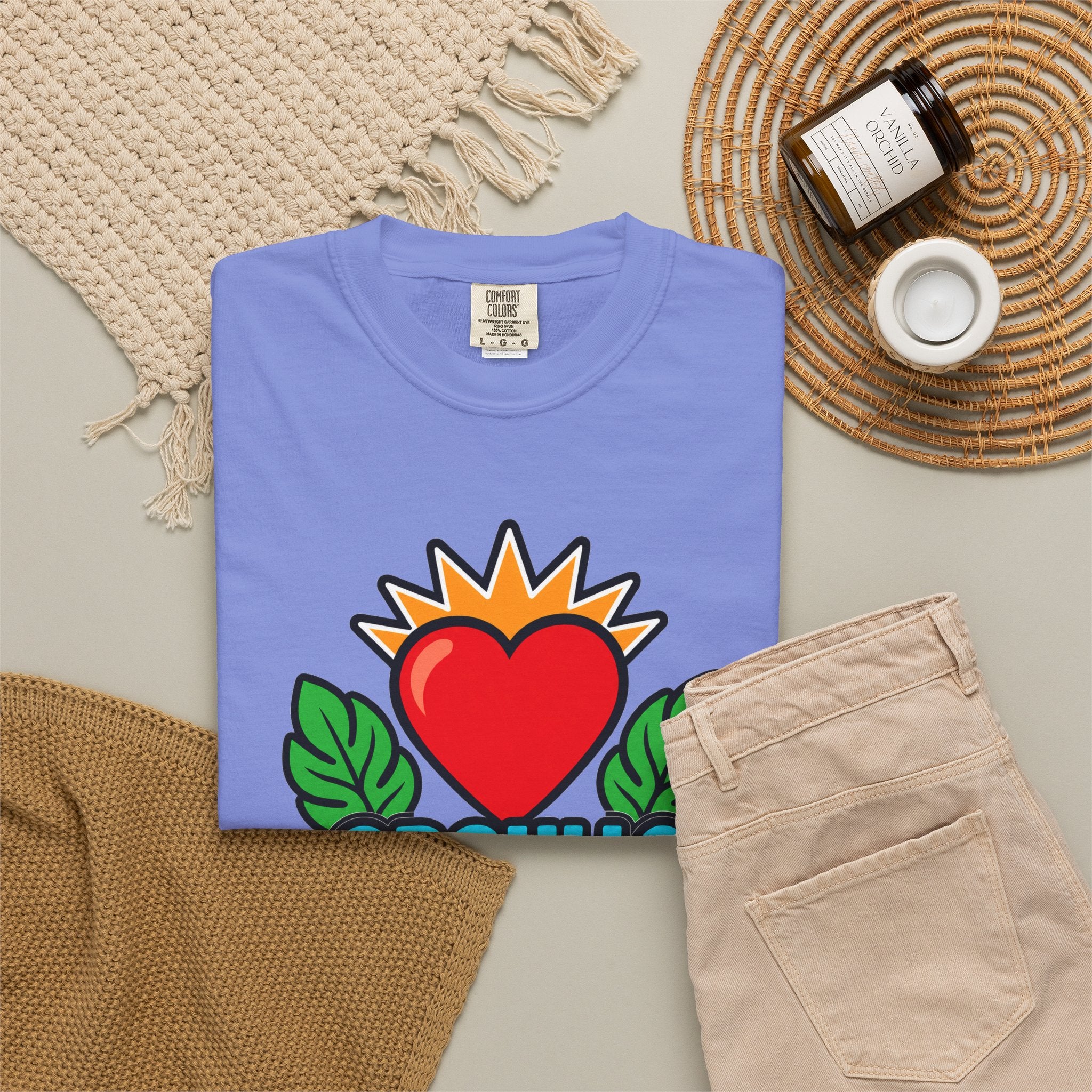 Orgullo Latino Heritage Heavyweight Tee ❤️🌿