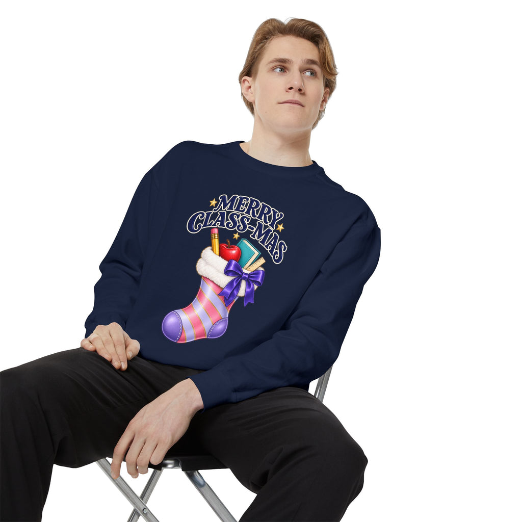 Merry Class-Mas Teacher Christmas Sweatshirt