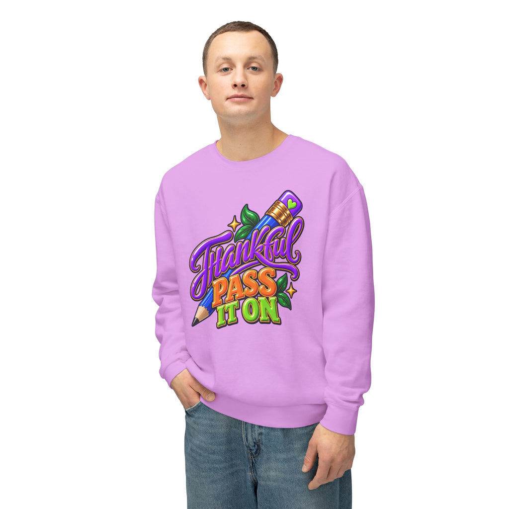 Thankful "Pass It On" Crewneck Sweatshirt