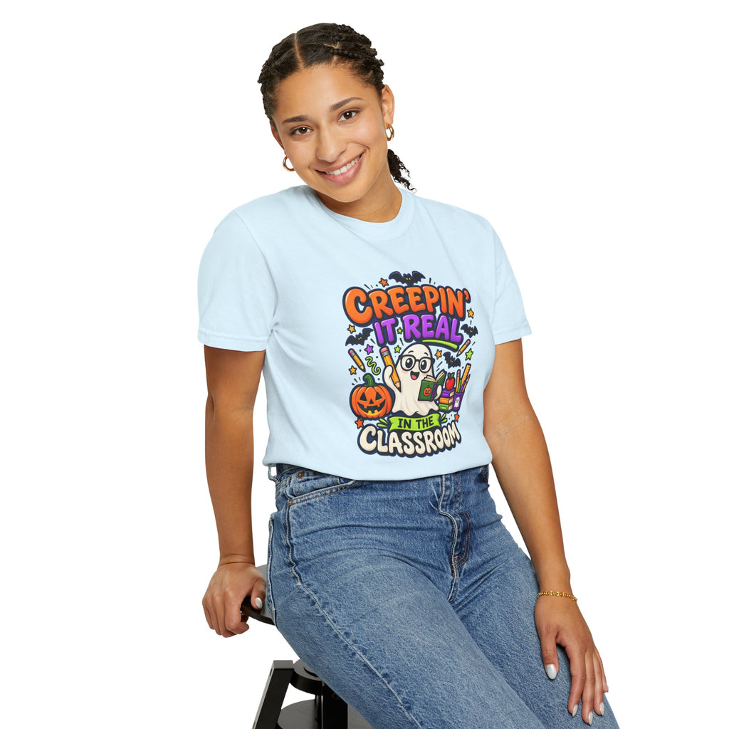 Creepin' It Real in the Classroom Halloween T-Shirt