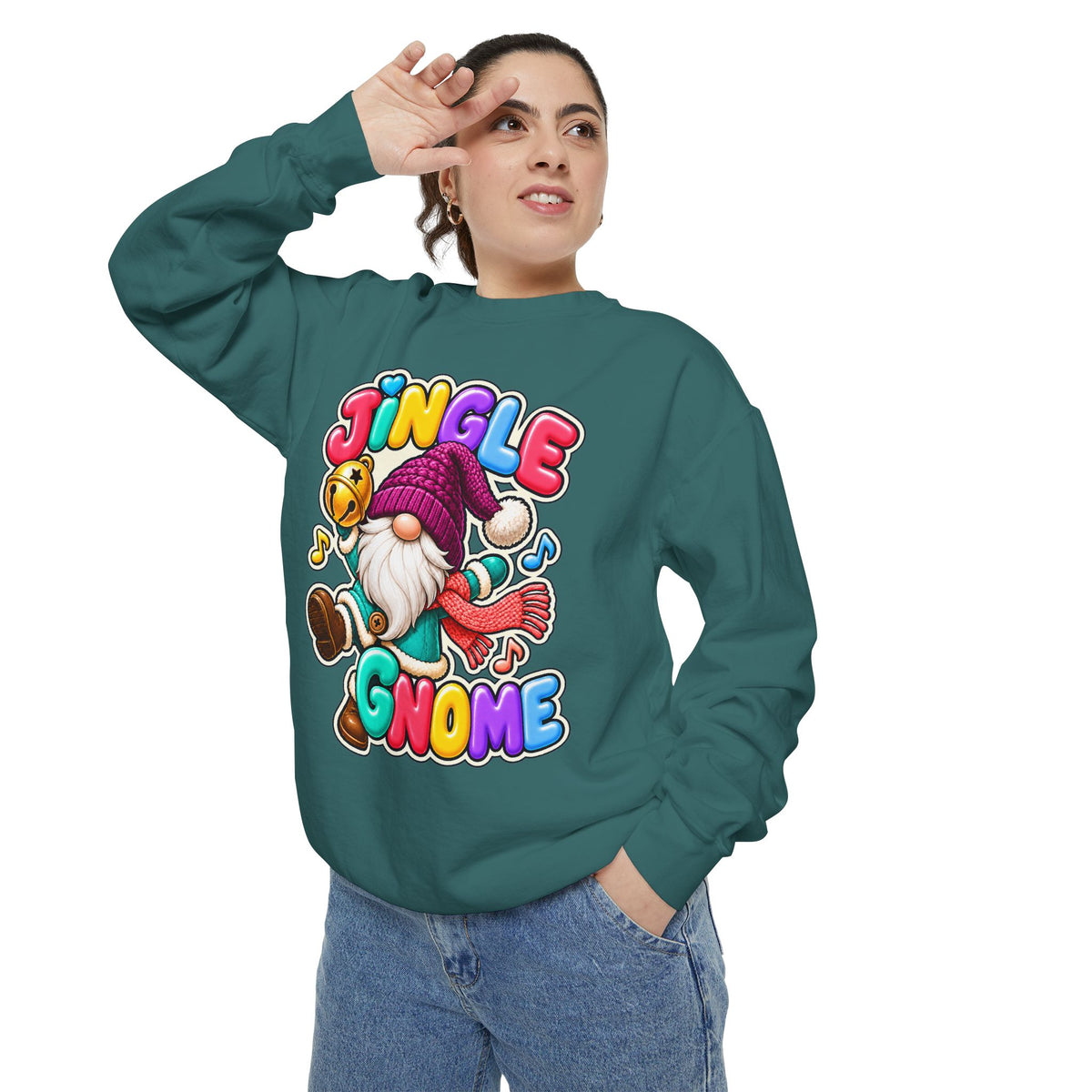 Jingle Gnome Christmas Sweatshirt 🔔🎶🧙‍♂️