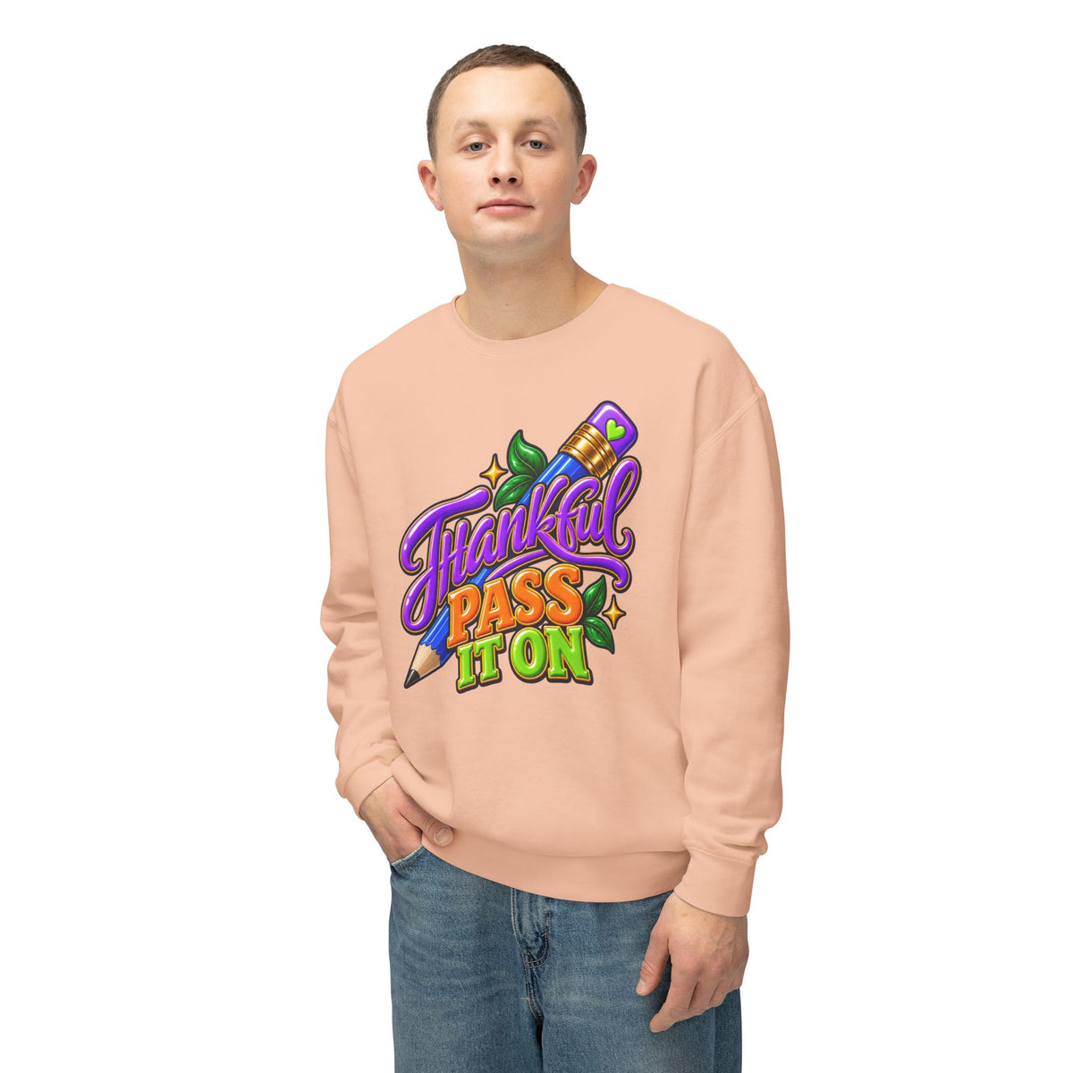 Thankful "Pass It On" Crewneck Sweatshirt