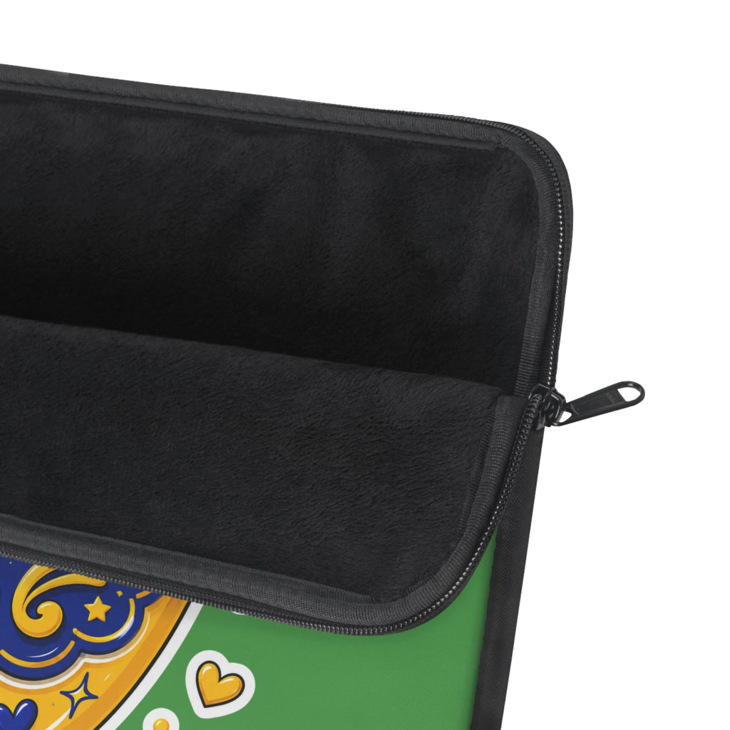 Chaos Coordinator - Clean Apple Green Laptop and iPad Sleeve