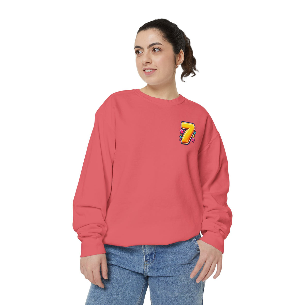 Seven Has “Even” in It, That’s Odd Sweatshirt | Funny Number 7 Crewneck 7️⃣🤔