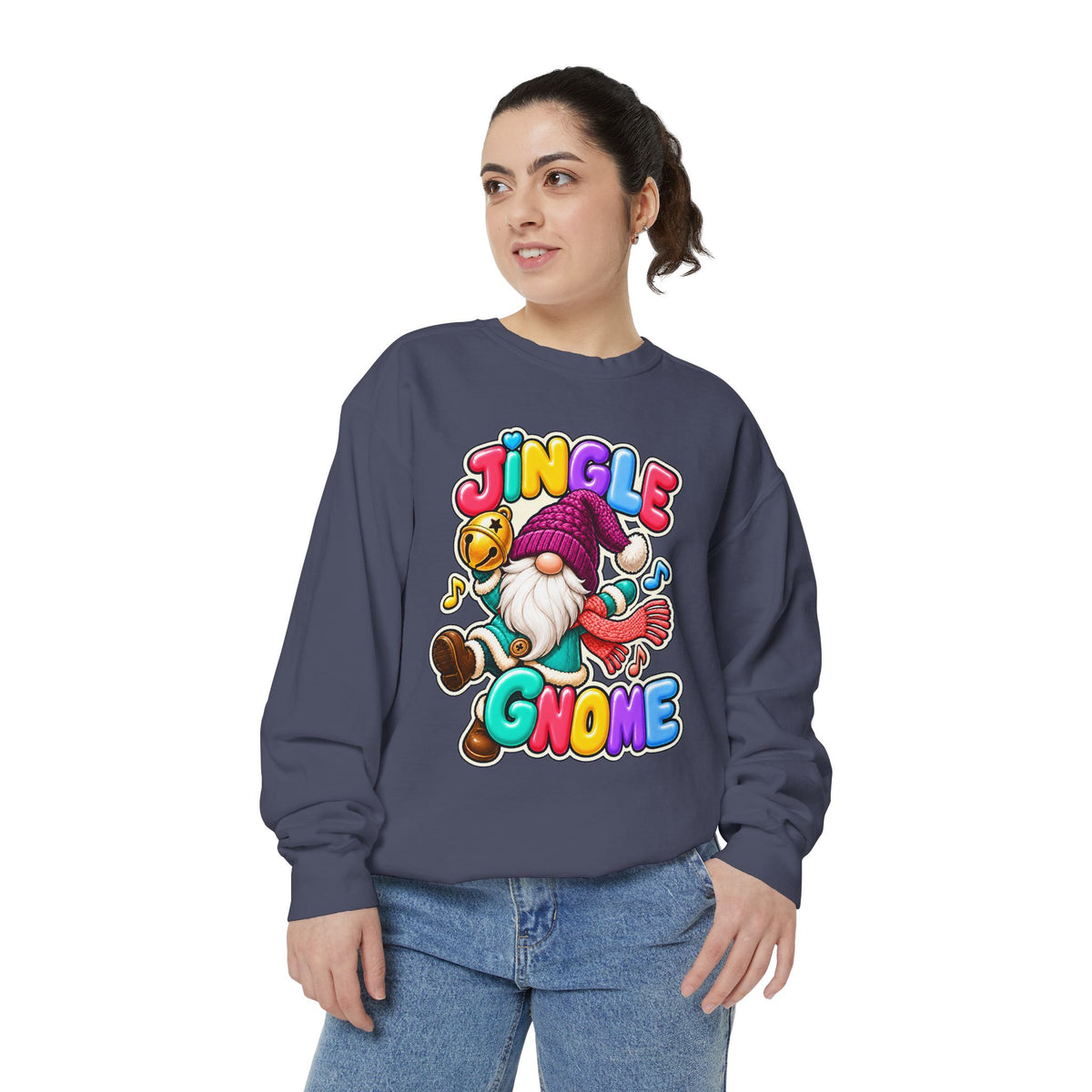 Jingle Gnome Christmas Sweatshirt 🔔🎶🧙‍♂️