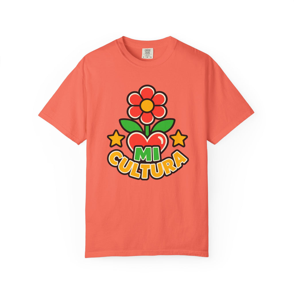 Mi Cultura Latino Heritage Heavyweight Tee 🌺❤️