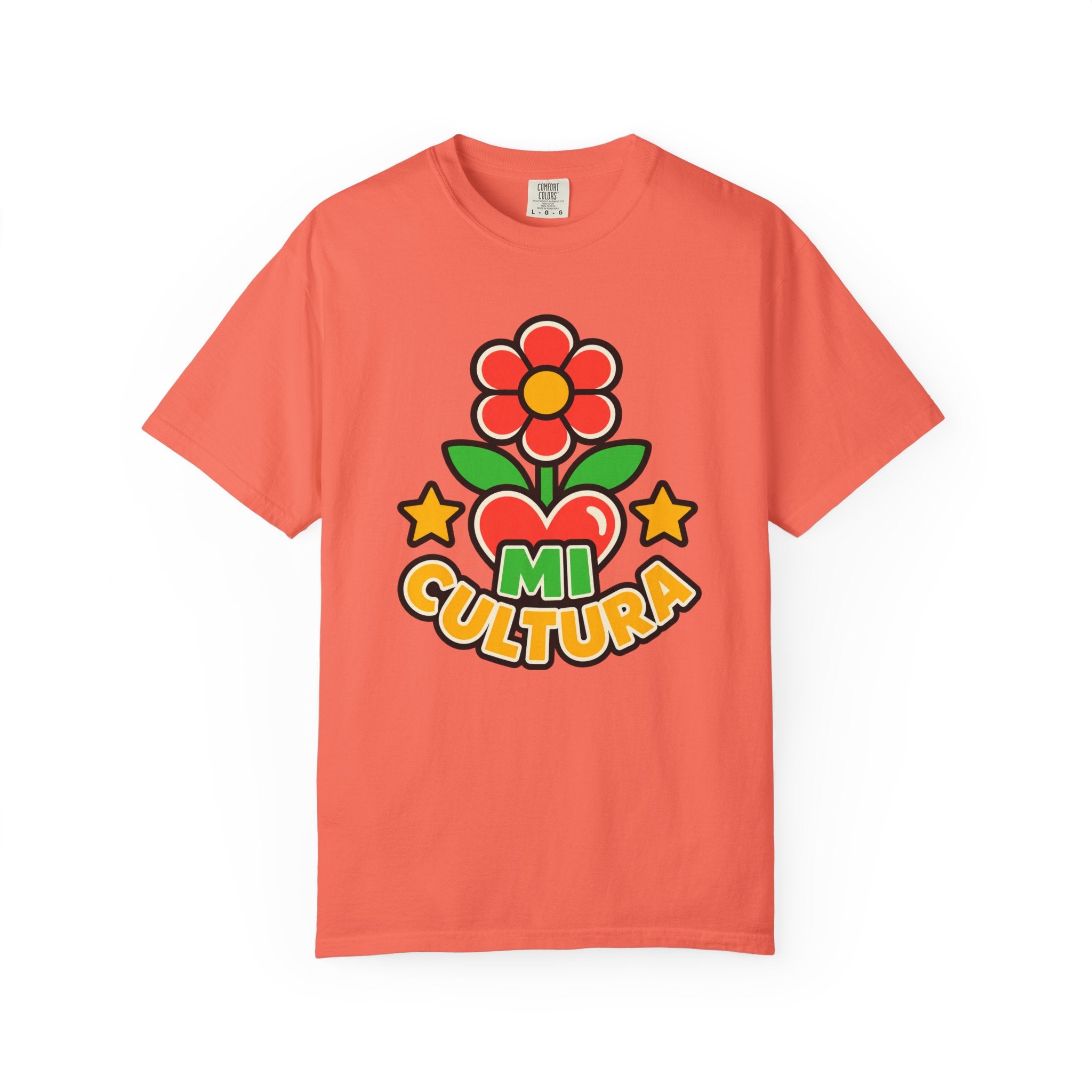Mi Cultura Latino Heritage Heavyweight Tee 🌺❤️