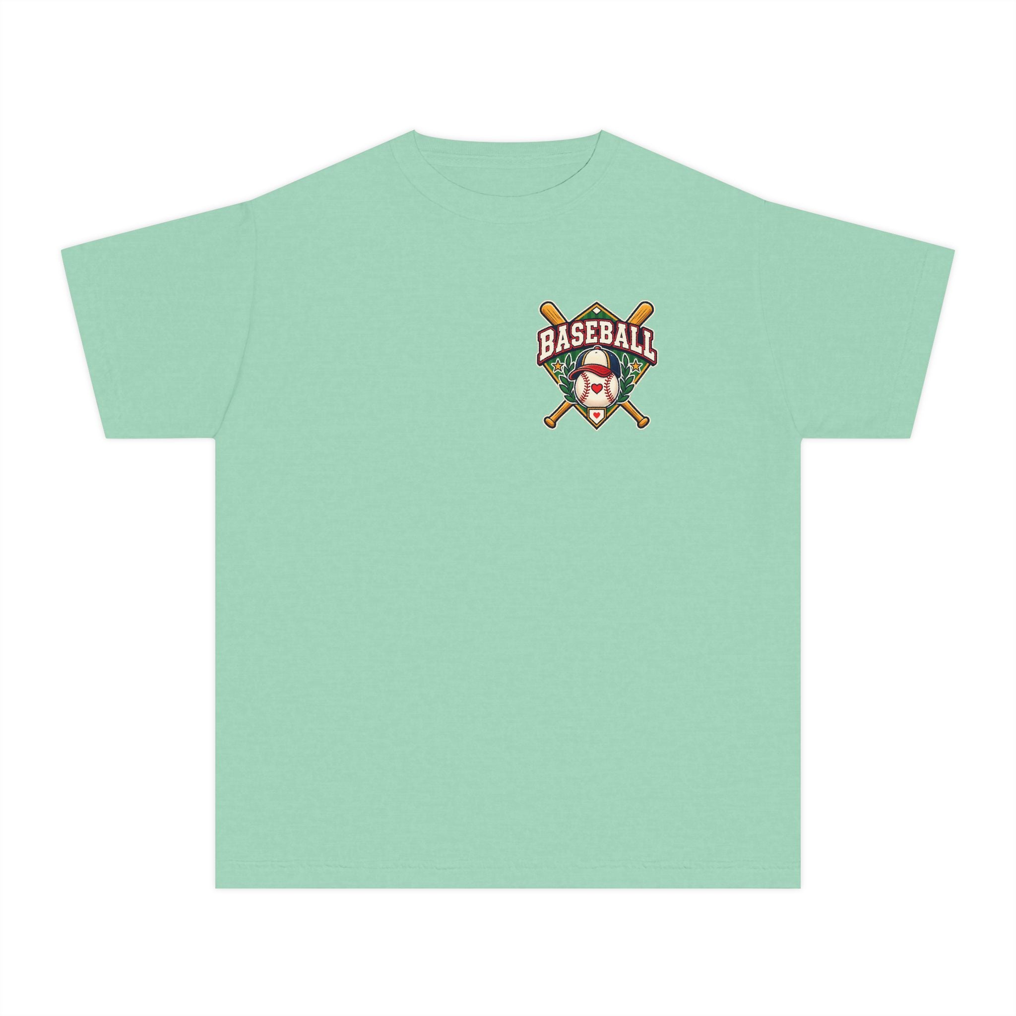 Vintage Baseball Youth Comfort Colors® Tee ⚾️