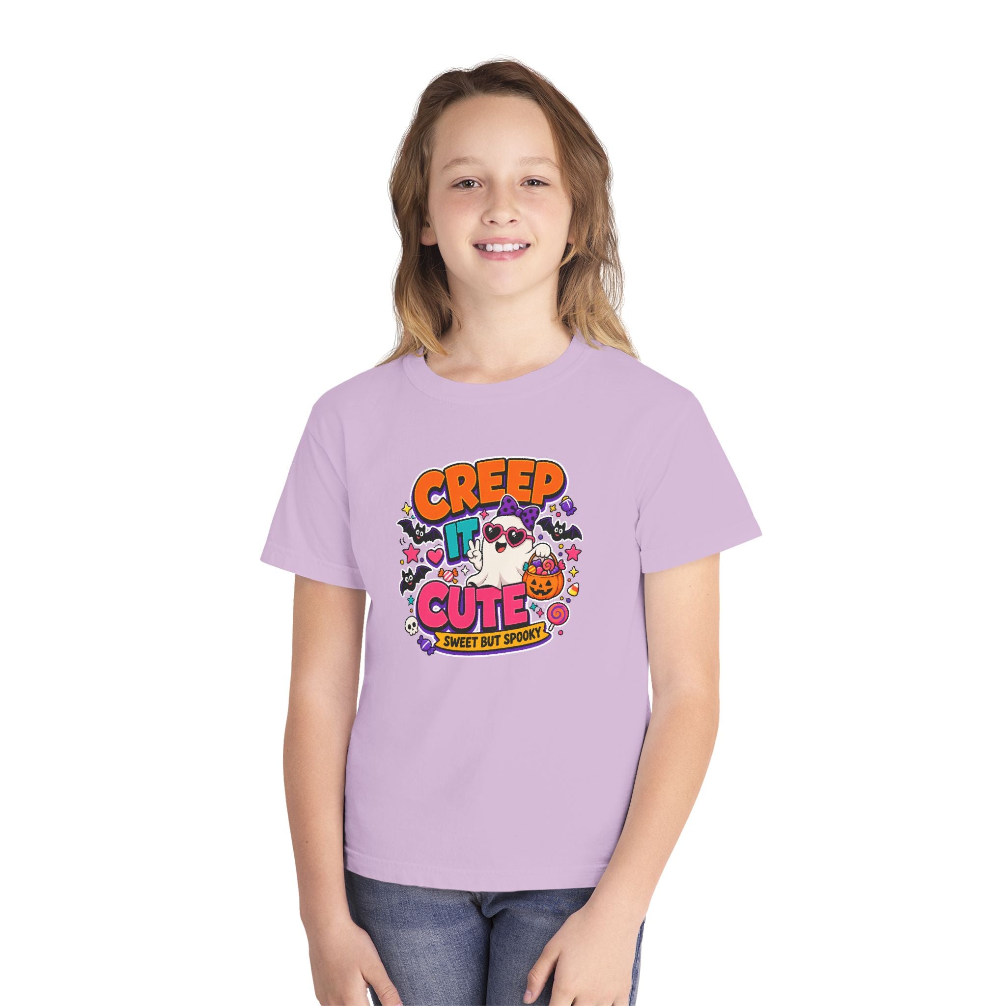 Creep It Cute Youth Halloween Tee 👻🍬