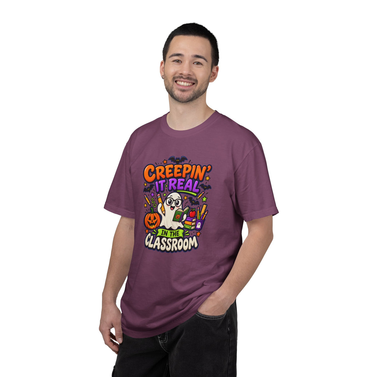 Creepin' It Real in the Classroom Halloween T-Shirt
