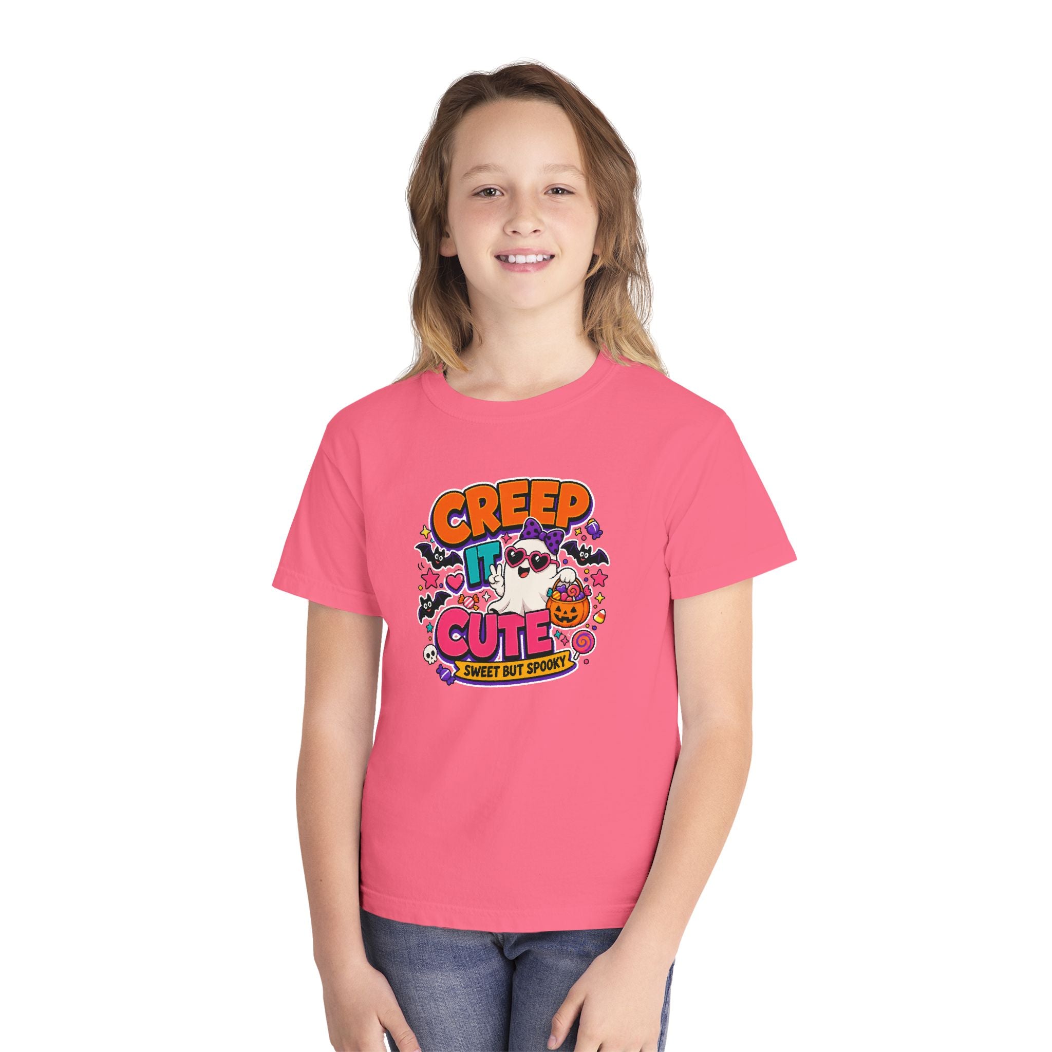 Creep It Cute Youth Halloween Tee 👻🍬