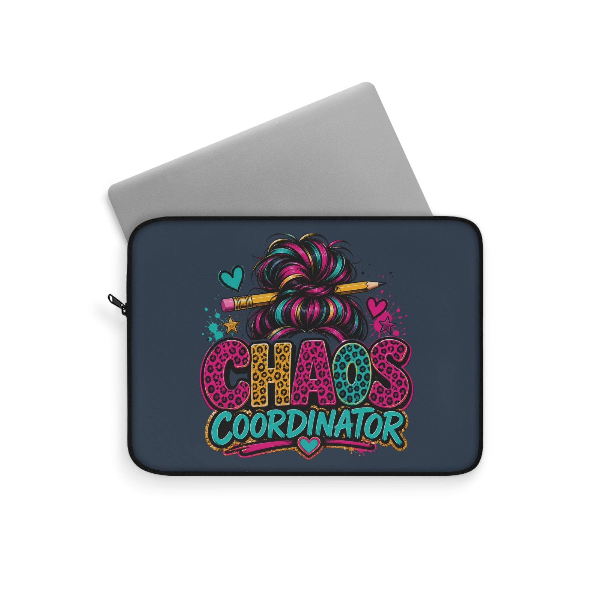 Chaos Coordinator - Funny Mom Planner Teacher Laptop and iPad Sleeve