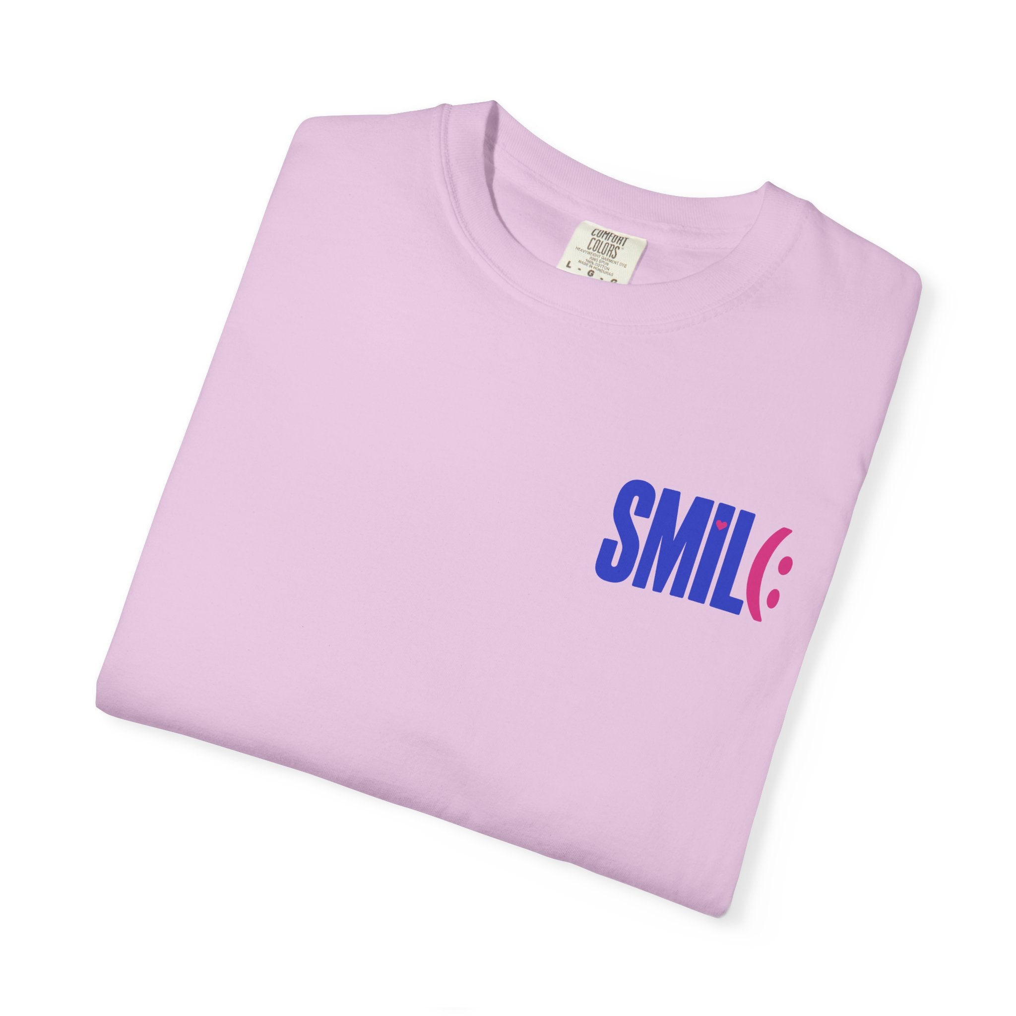 SMIL(: It’s Free Garment-Dyed Graphic Tee