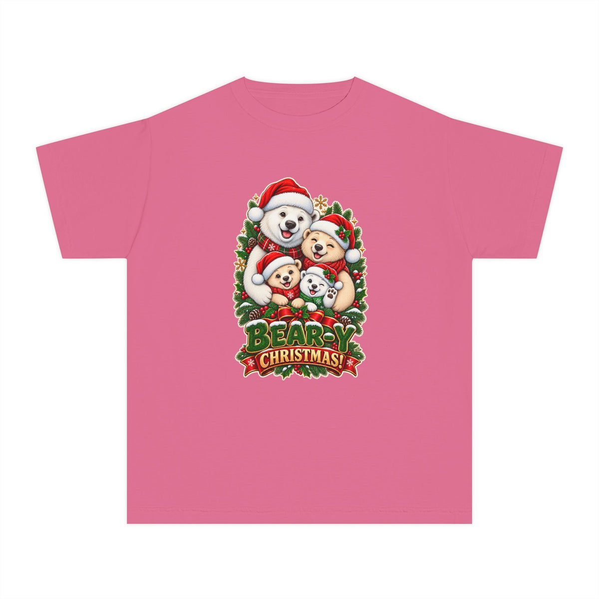 BEAR-Y Christmas Youth Tee