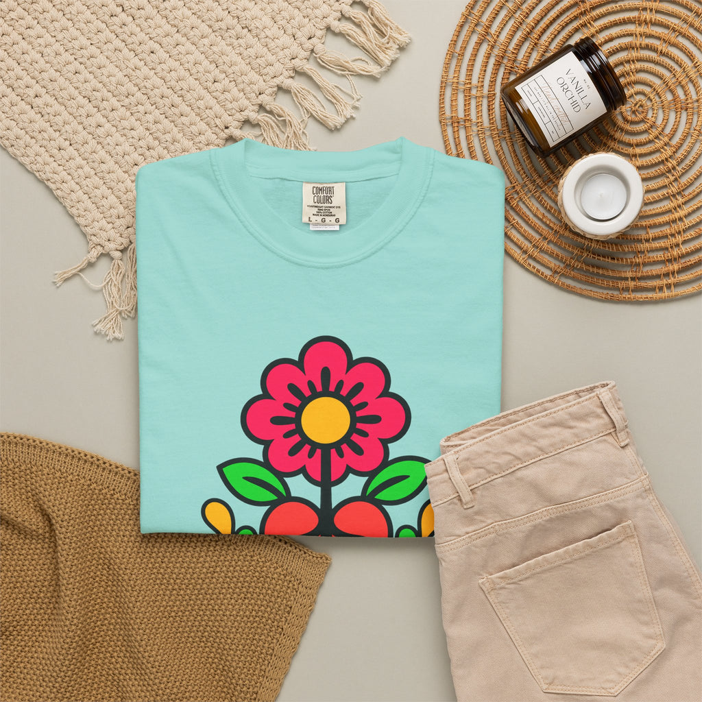 Raíces Fuertes Latino Heritage Heavyweight Tee 🌺❤️