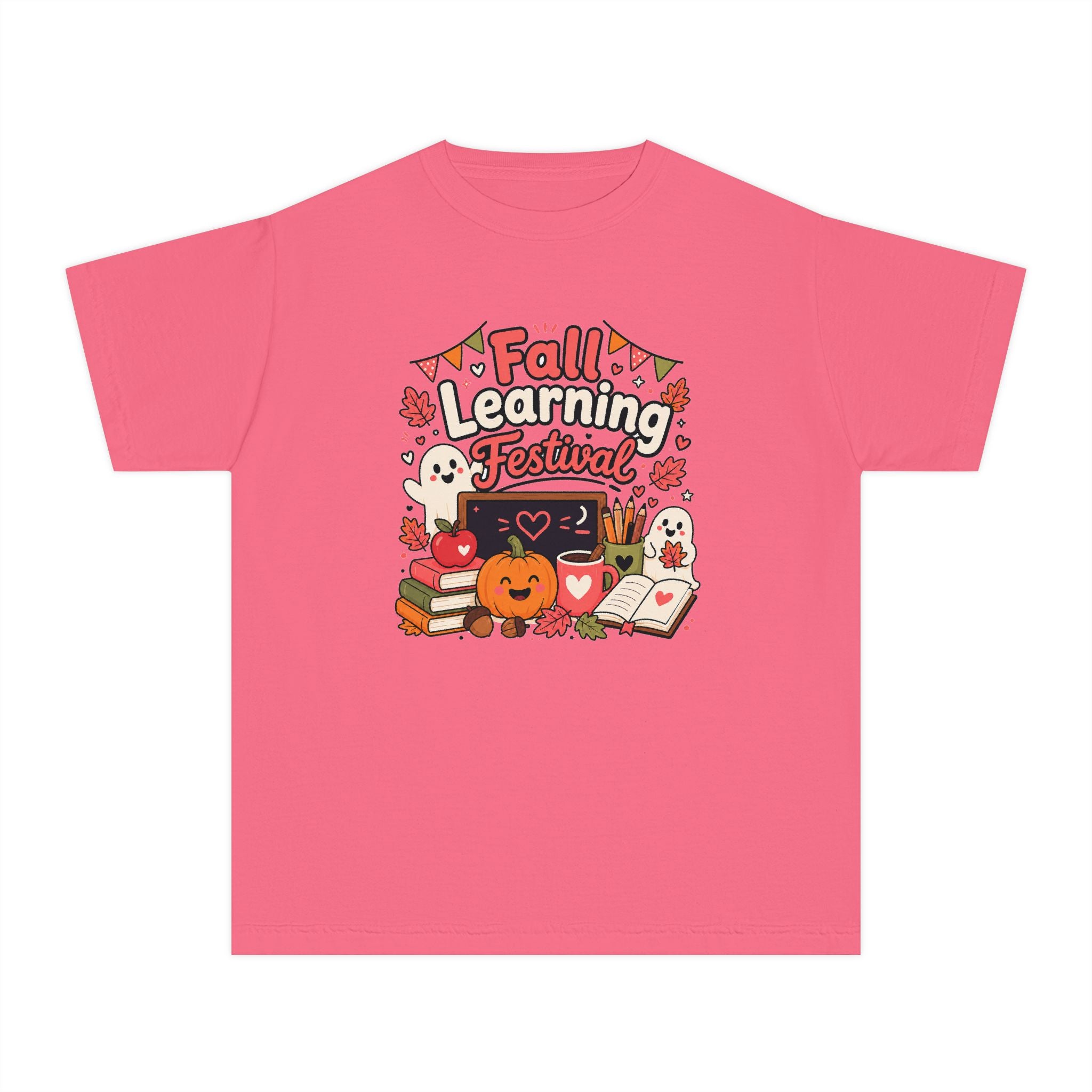 Fall Learning Festival Youth Retro Tee 🍂📚