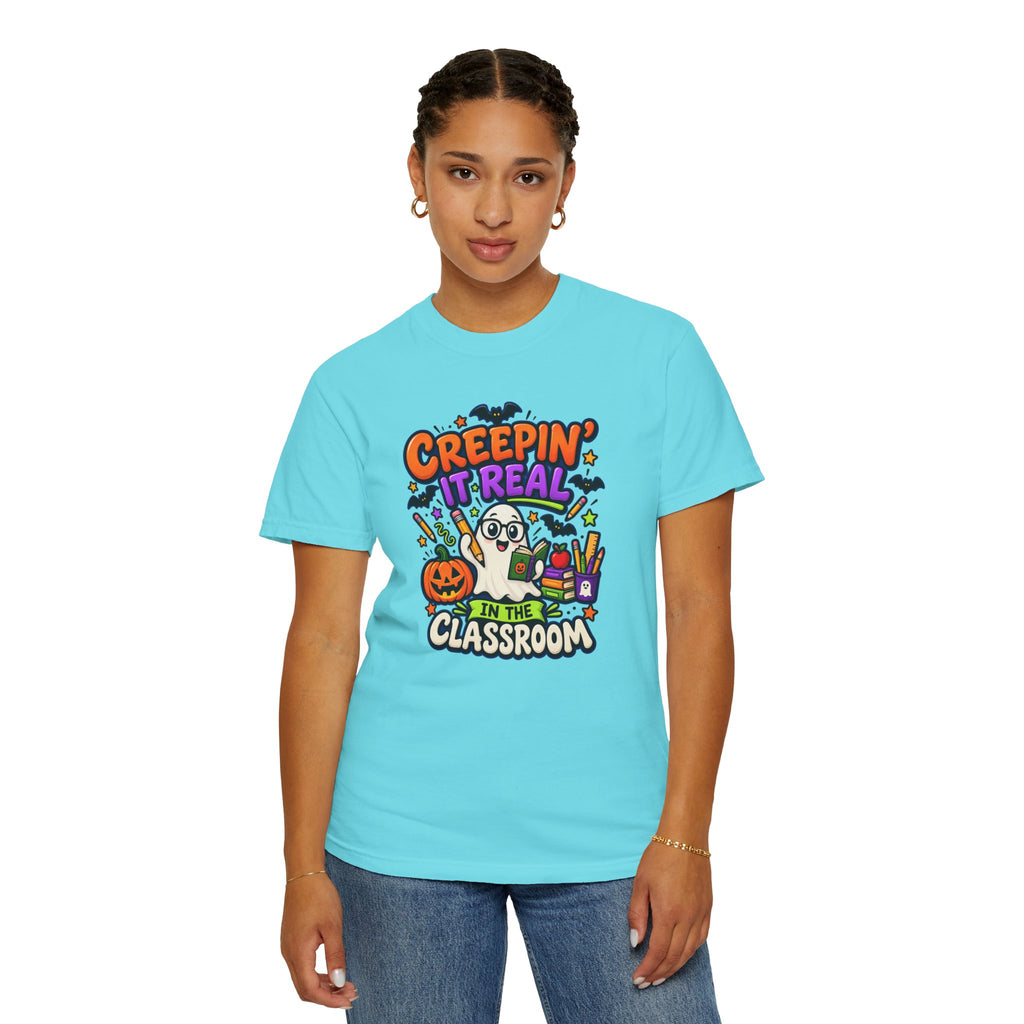 Creepin' It Real in the Classroom Halloween T-Shirt