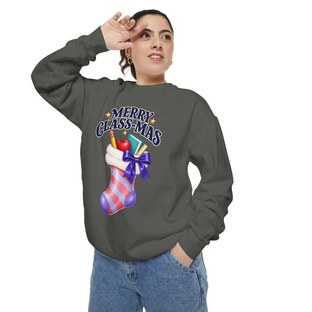Merry Class-Mas Teacher Christmas Sweatshirt