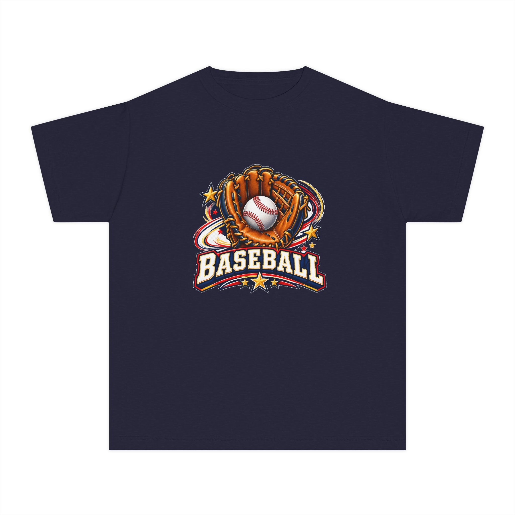 Vintage Baseball Glove Youth Comfort Colors® Tee ⚾