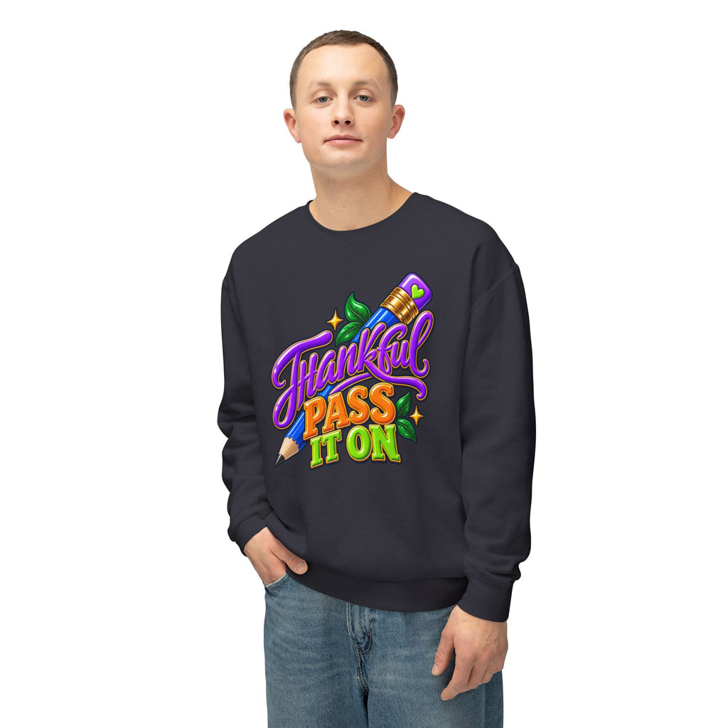 Thankful "Pass It On" Crewneck Sweatshirt