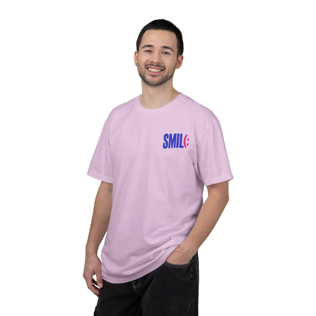 SMIL(: It’s Free Garment-Dyed Graphic Tee