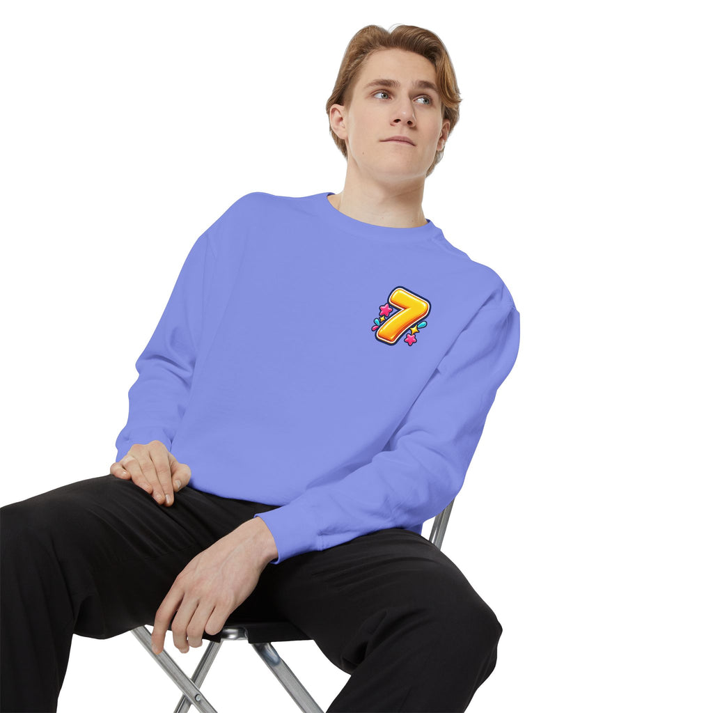 Seven Has “Even” in It, That’s Odd Sweatshirt | Funny Number 7 Crewneck 7️⃣🤔