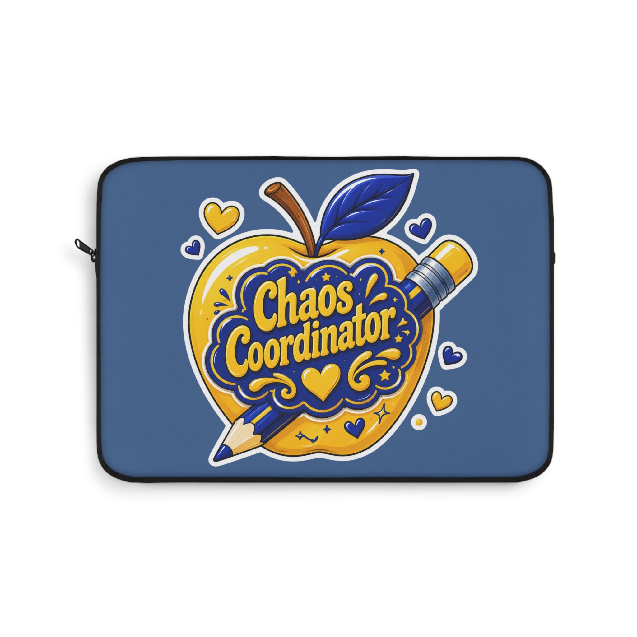Chaos Coordinator - Vibrant Blue Apple Laptop & iPad Sleeve