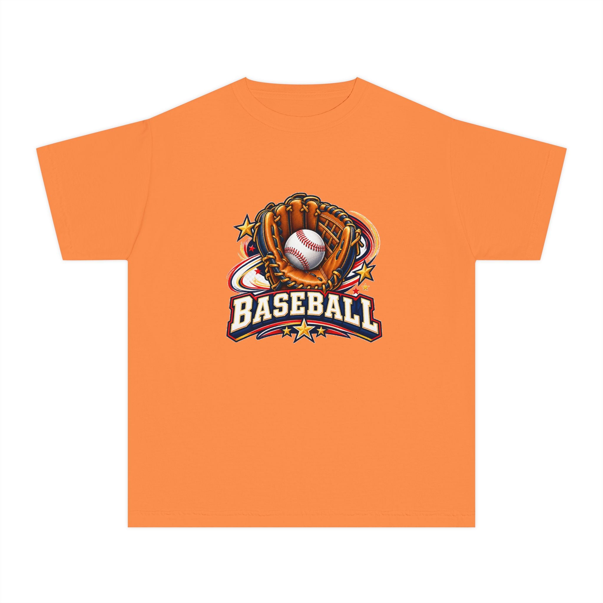 Vintage Baseball Glove Youth Comfort Colors® Tee ⚾