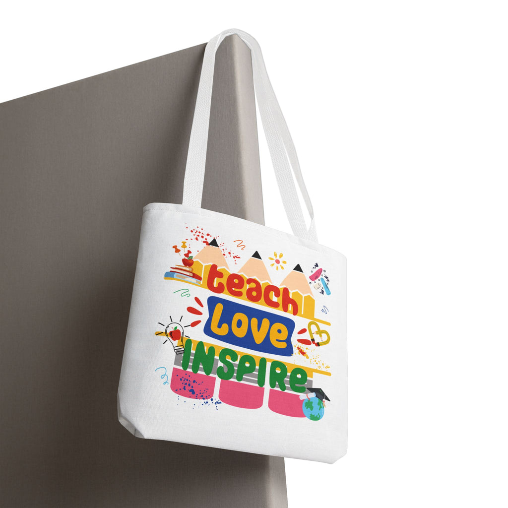 Teach Love Inspire - Double-Sided Teacher Tote Bag