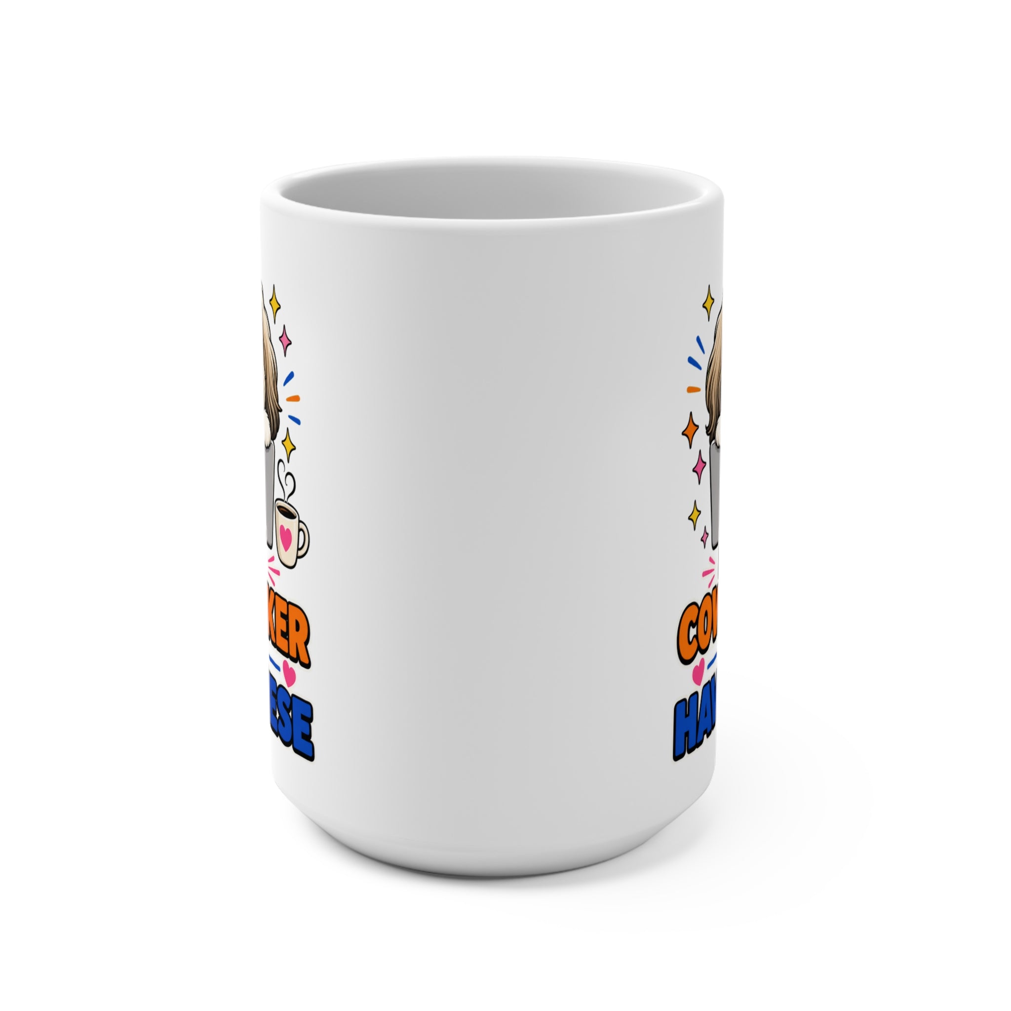 My Coworker Is a Havanese Mug - Funny Work From Home Dog Coffee Cup - Havanese Mom, Dad and Remote Worker Gift