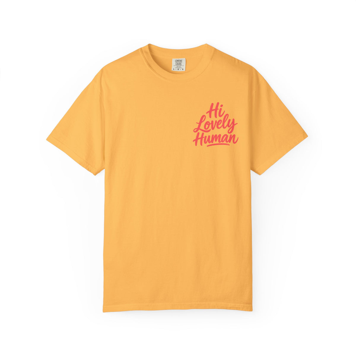 Hi Lovely Human Navy Garment-Dyed Comfort Colors® T-Shirt