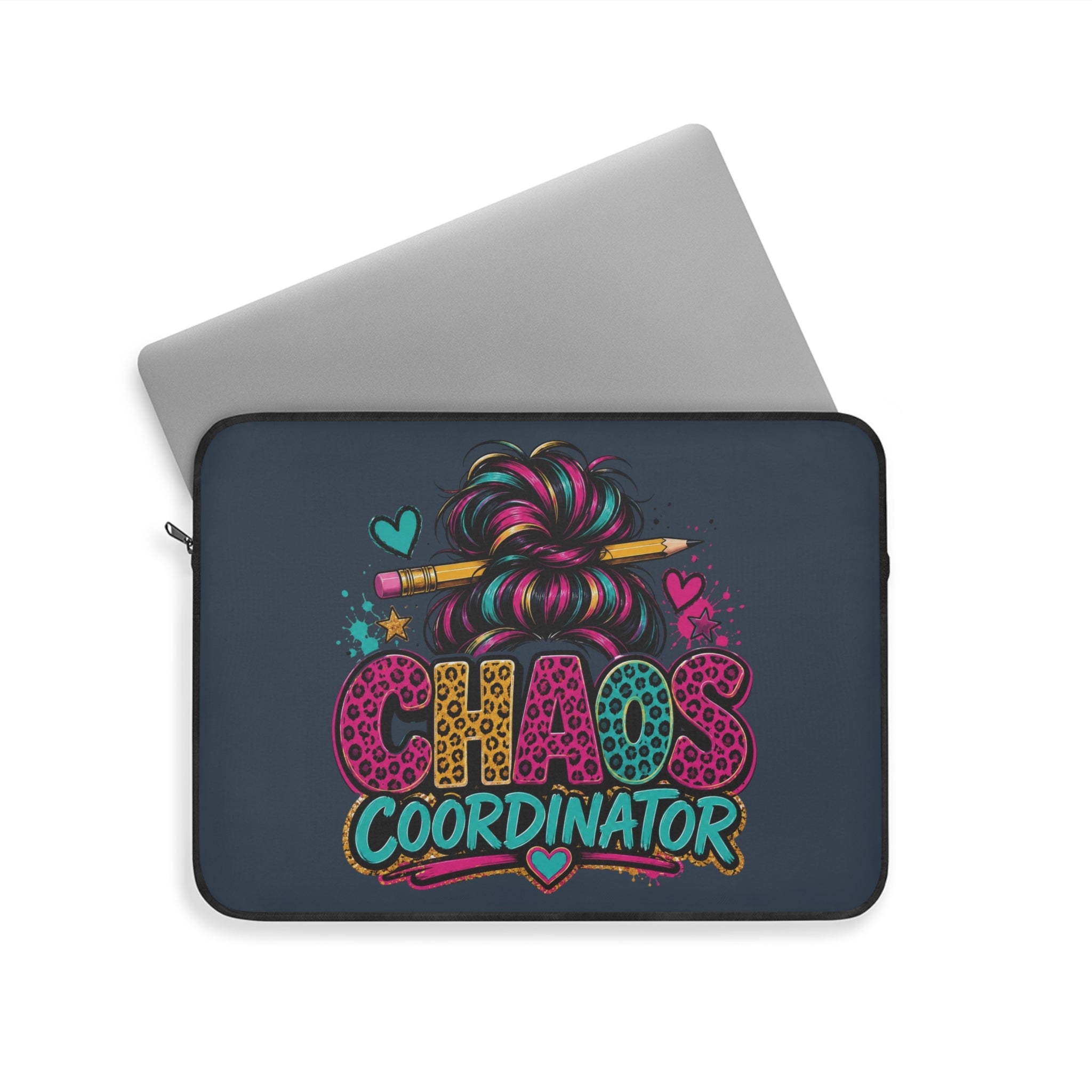 Chaos Coordinator - Funny Mom Planner Teacher Laptop and iPad Sleeve