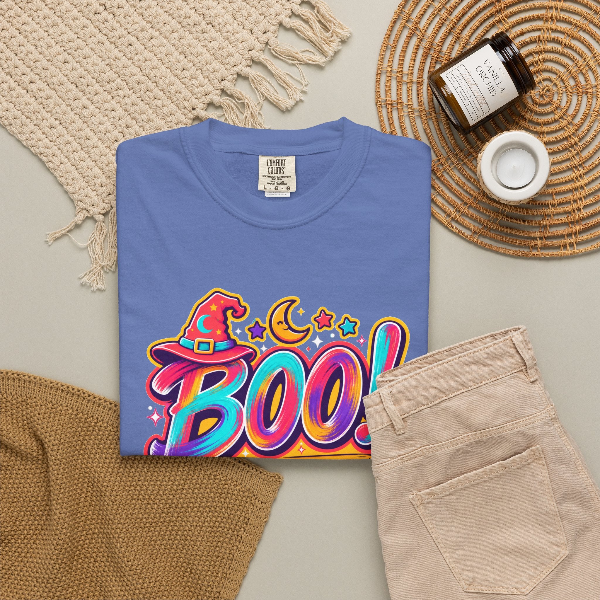 BOO! Spooky Season Heavyweight Tee 🎃✨
