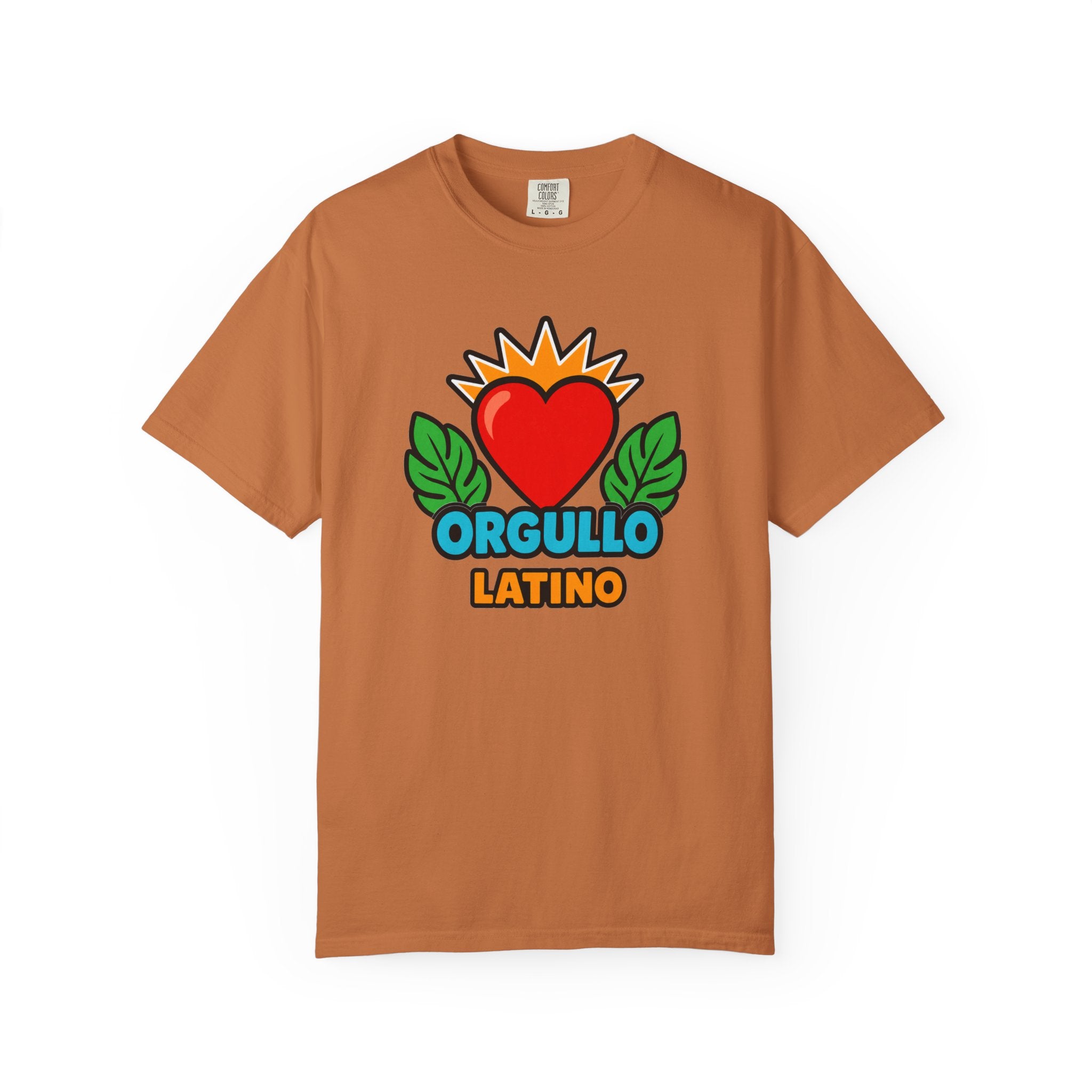 Orgullo Latino Heritage Heavyweight Tee ❤️🌿