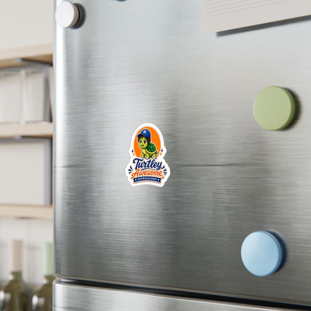 Turtley Awesome Expressions - Decal Vinyl Sticker for Laptops, Water Bottles and Car Windows