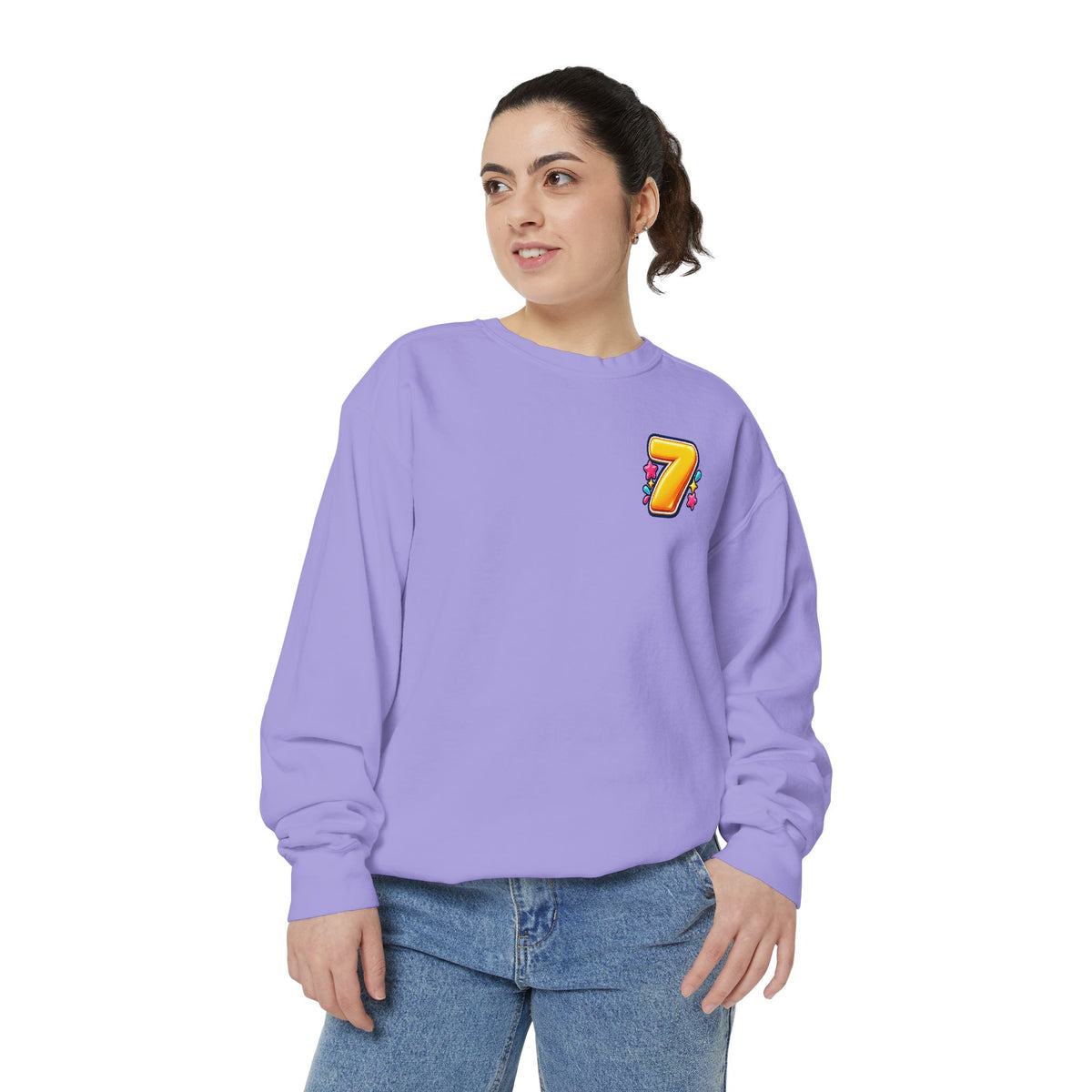 Seven Has “Even” in It, That’s Odd Sweatshirt | Funny Number 7 Crewneck 7️⃣🤔