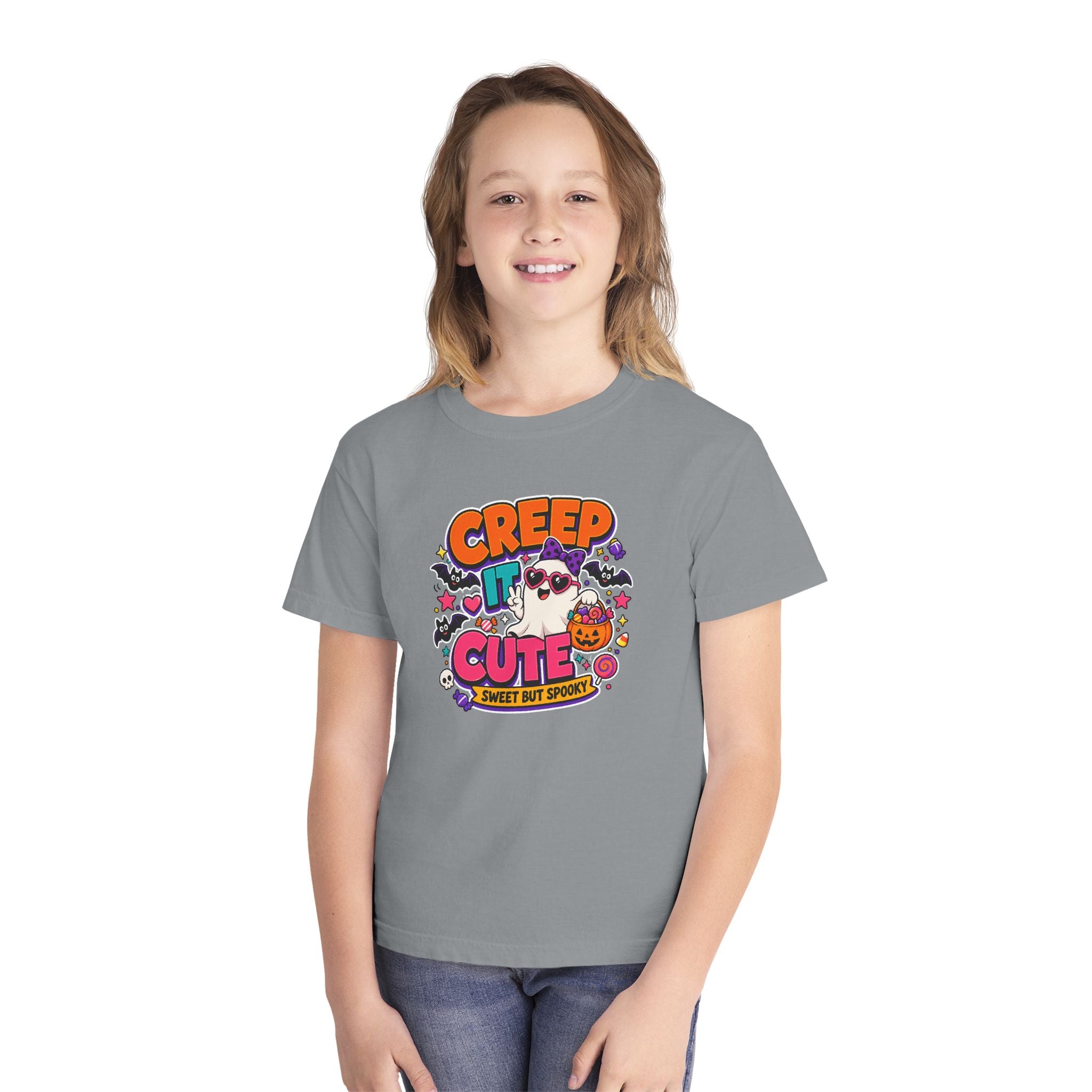Creep It Cute Youth Halloween Tee 👻🍬