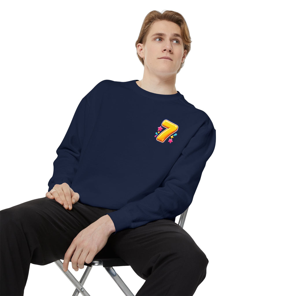 Seven Has “Even” in It, That’s Odd Sweatshirt | Funny Number 7 Crewneck 7️⃣🤔