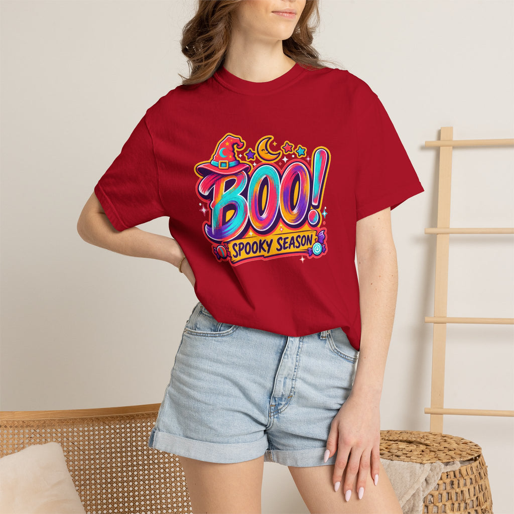BOO! Spooky Season Heavyweight Tee 🎃✨